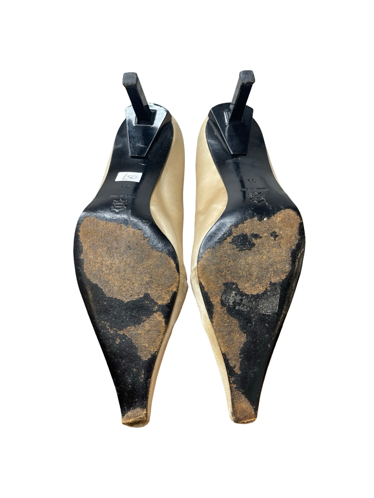 Alain Tondowski Satin Vintage Shoes