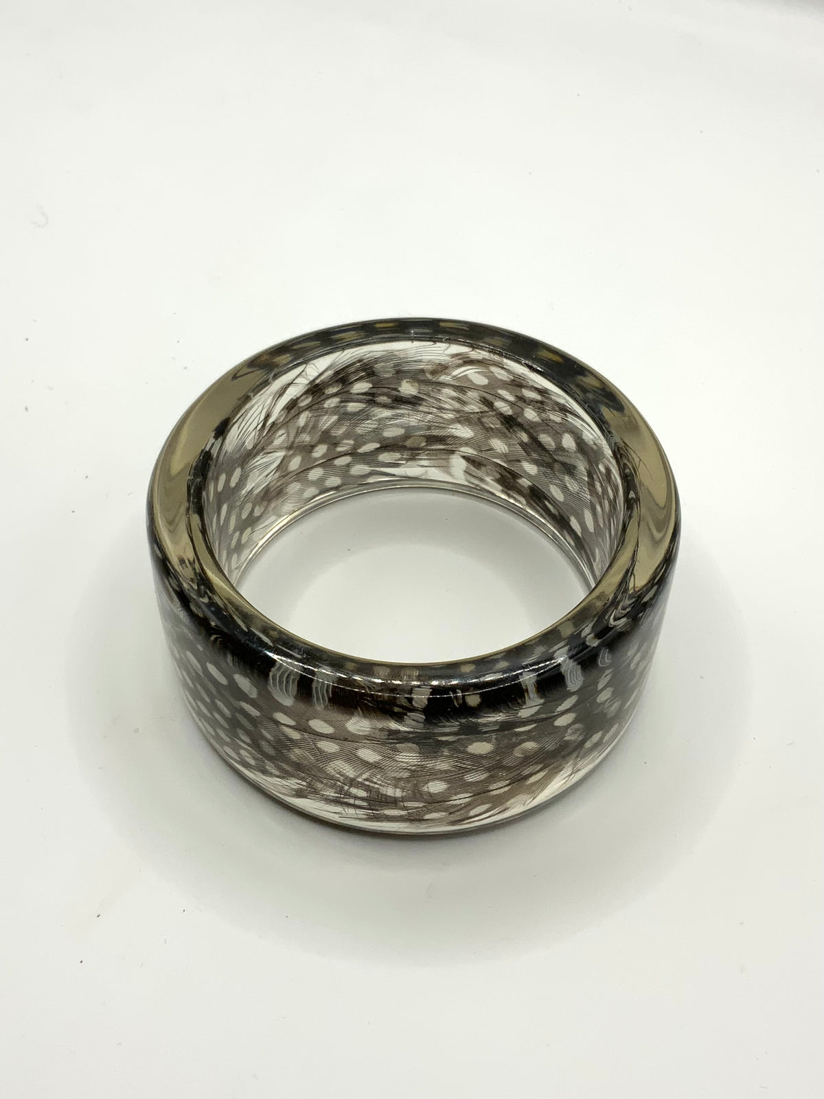 Magdalene Large Perspex Bracelet Bangle
