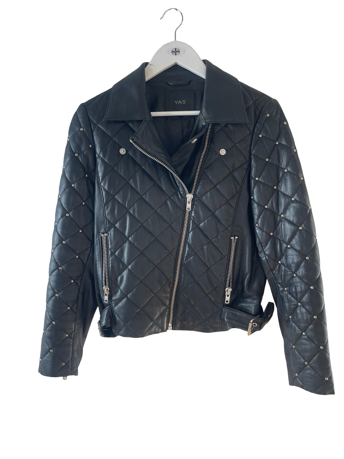 YAS Studded Biker Jacket
