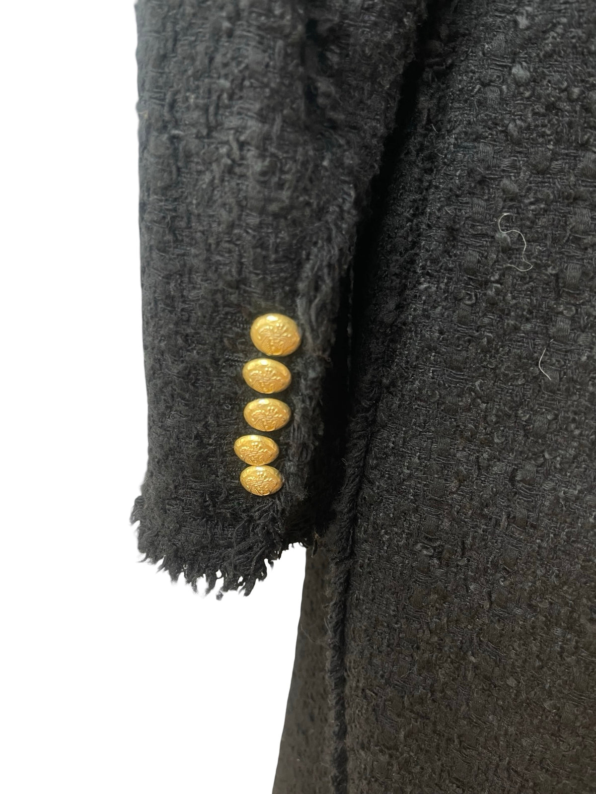 Zara Light Boucle Style Coat