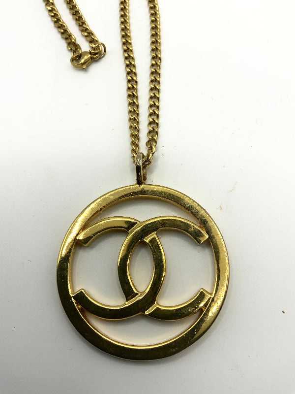 Repurposed Chanel Pendant Necklace