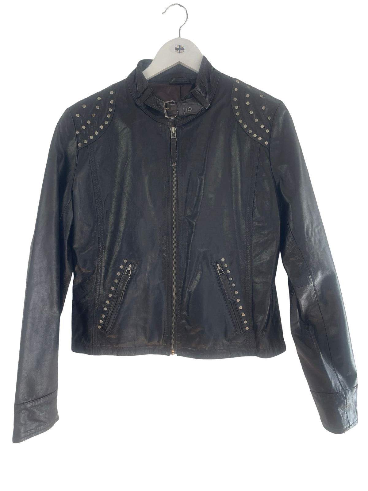 Rebel Rino and Pelle Brown Leather Jacket