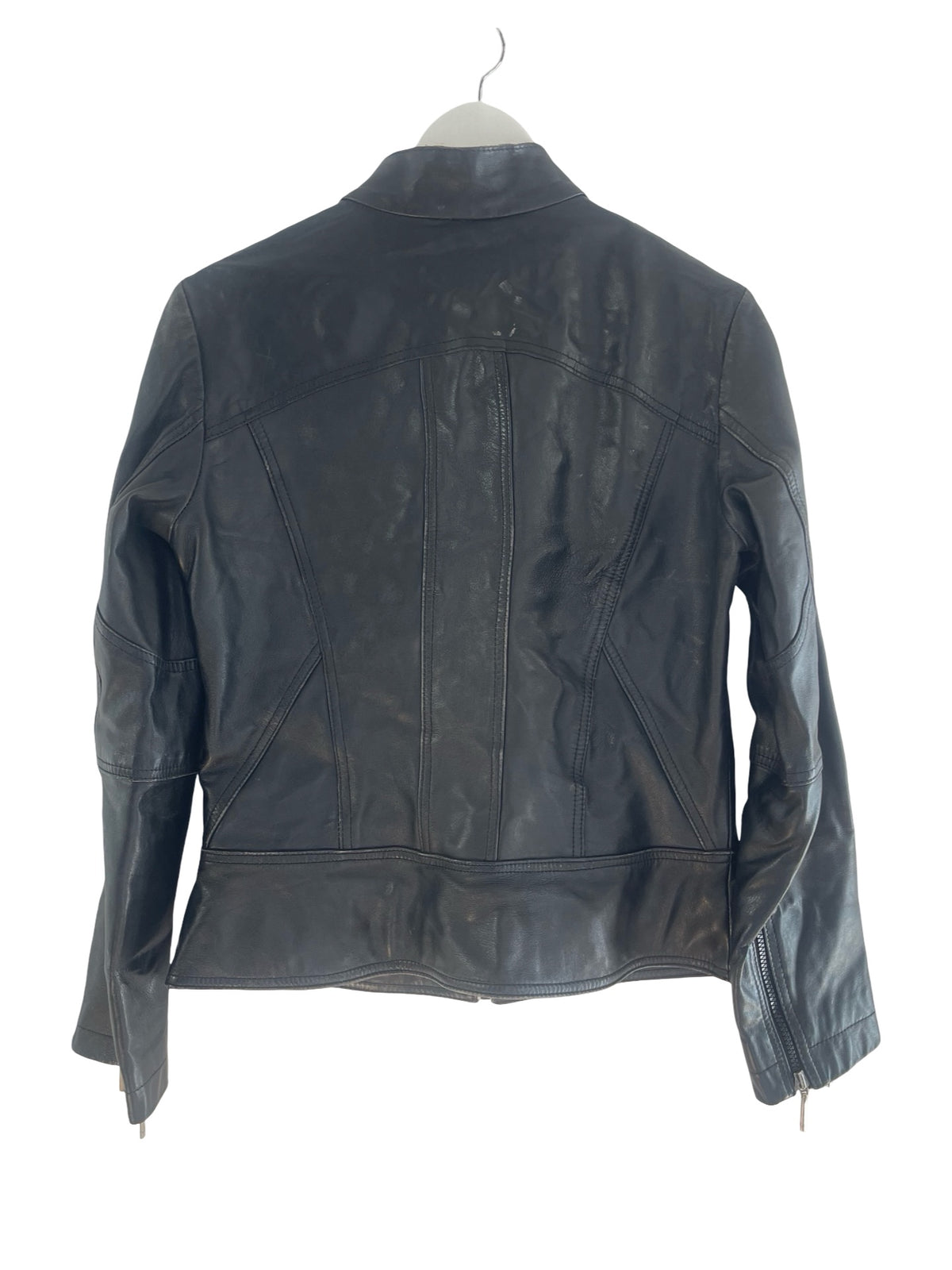 Vintage Black Leather Jacket