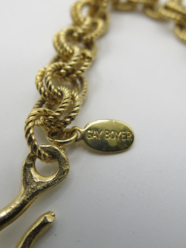 Gay Boyer Signed Necklace