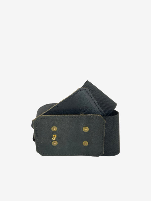 Vintage Large Gold ‘H’ Elasticated Waist Belt