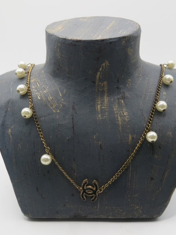 Pearl Vintage Homemade Necklace