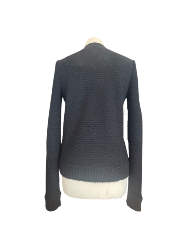 The kooples black cardigan back