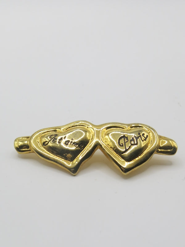 Je T' Aime Heart Pin