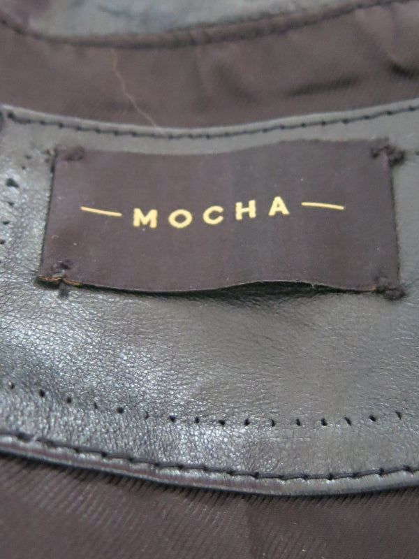 Mocha Leather Jacket