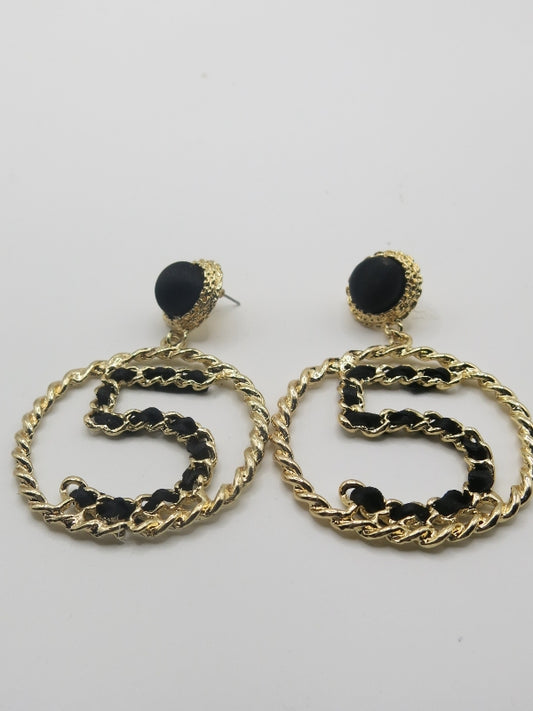 Oversized Catwalk Hoops Pierced Earrings