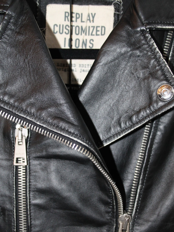 Replay  Limited Edition Leather Jacket