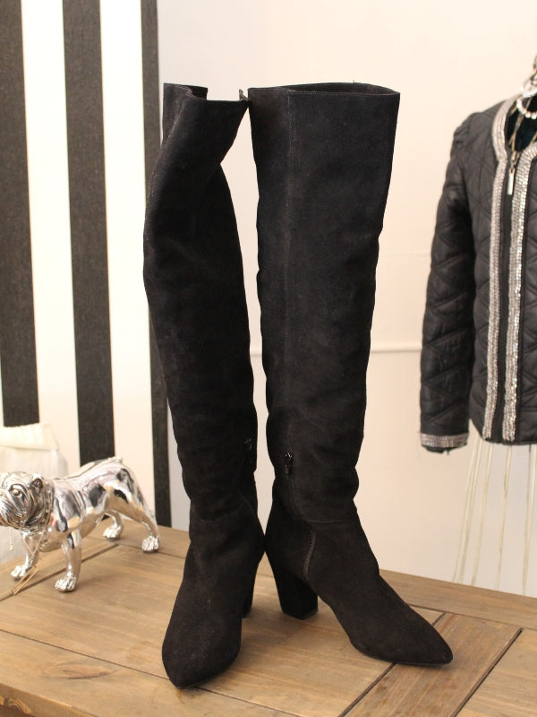 Unisa Suede Over The Knee Boots