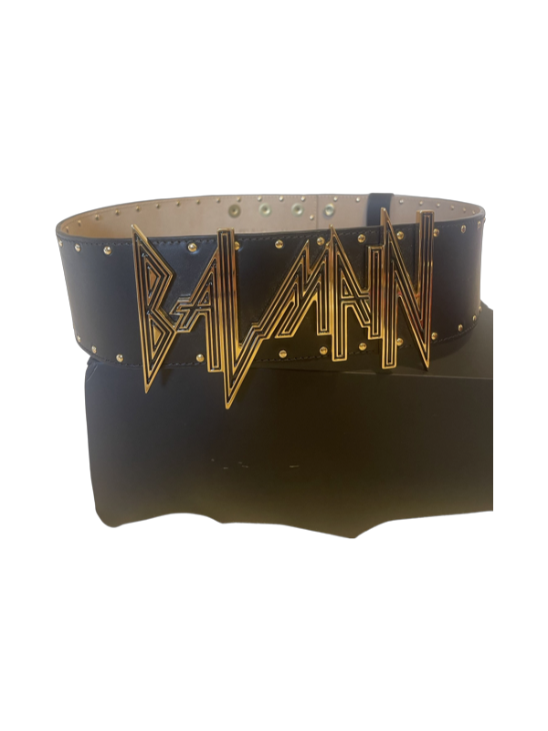 Balmain Belt with Writing