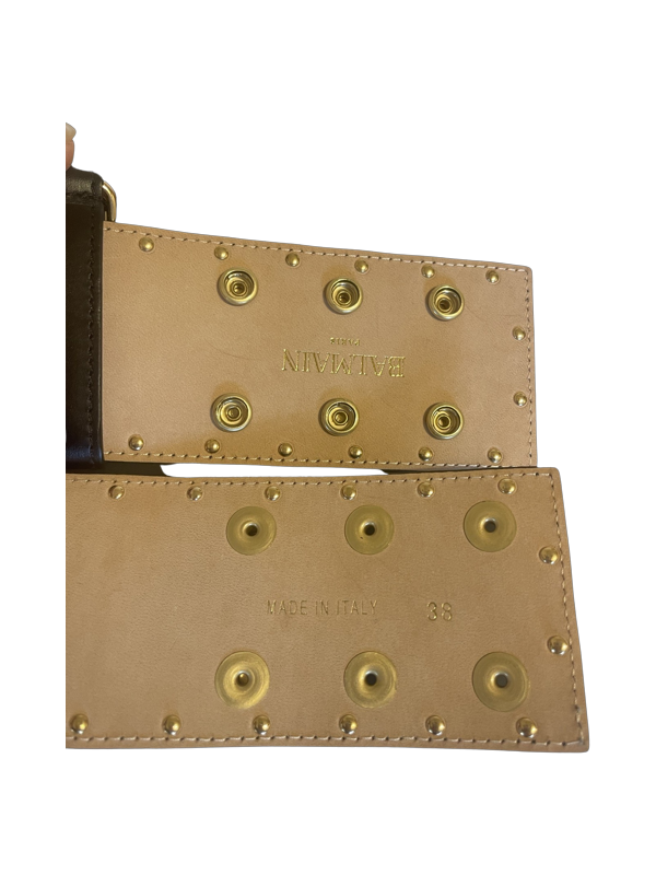 Balmain Belt with Writing