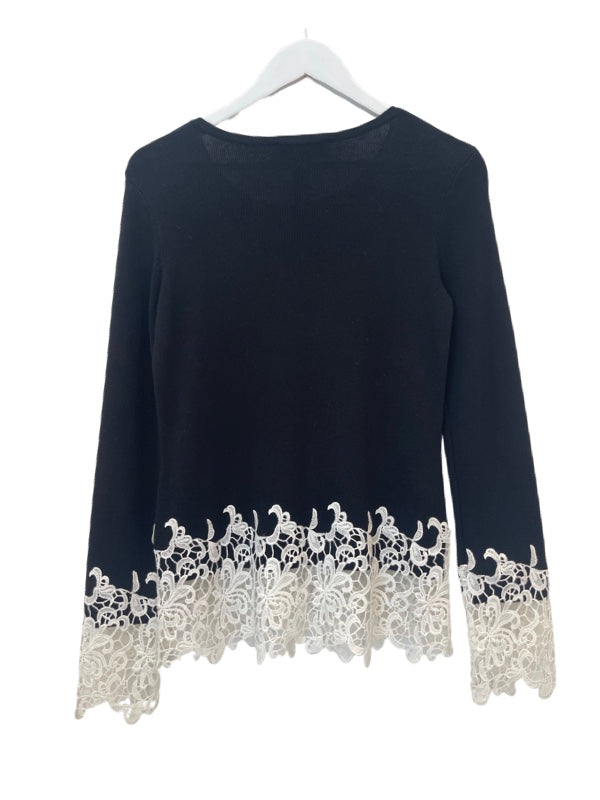 INC Lace Trim Jumper