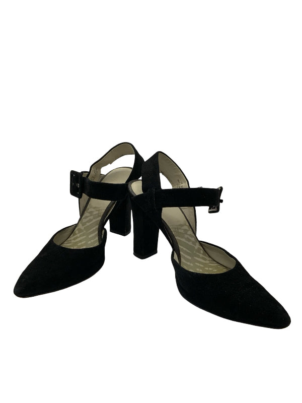 Clarks Cushion Soft Suede Mary Jane Heels