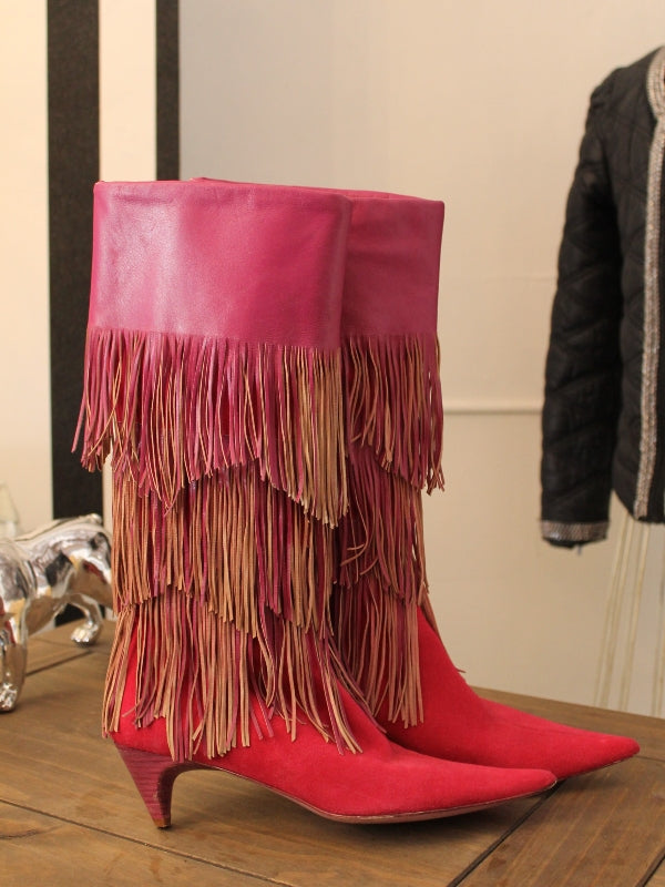 Fluxa Fringe Boots