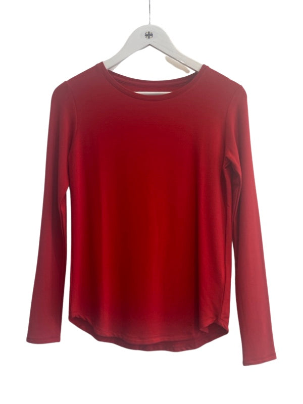 Scarlet long sleeve ladies T shirt
