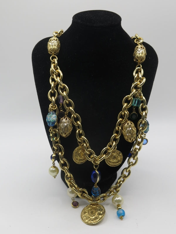 Vendome Lake Como Necklace Signed