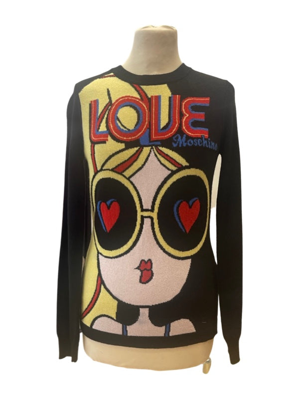 Moschino jumper online cheap