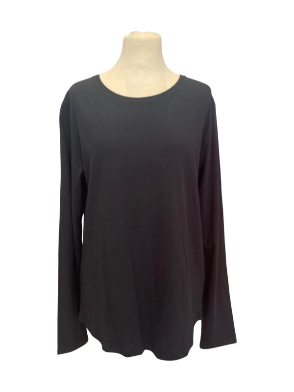 Long sleeve T shirt black