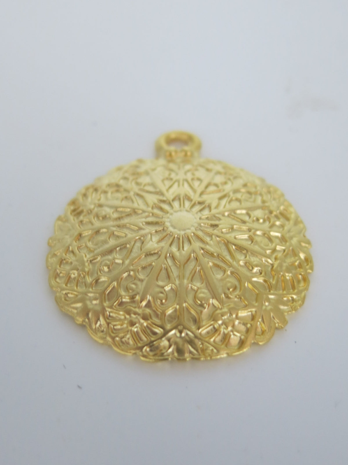 Mandala Gold Pendant