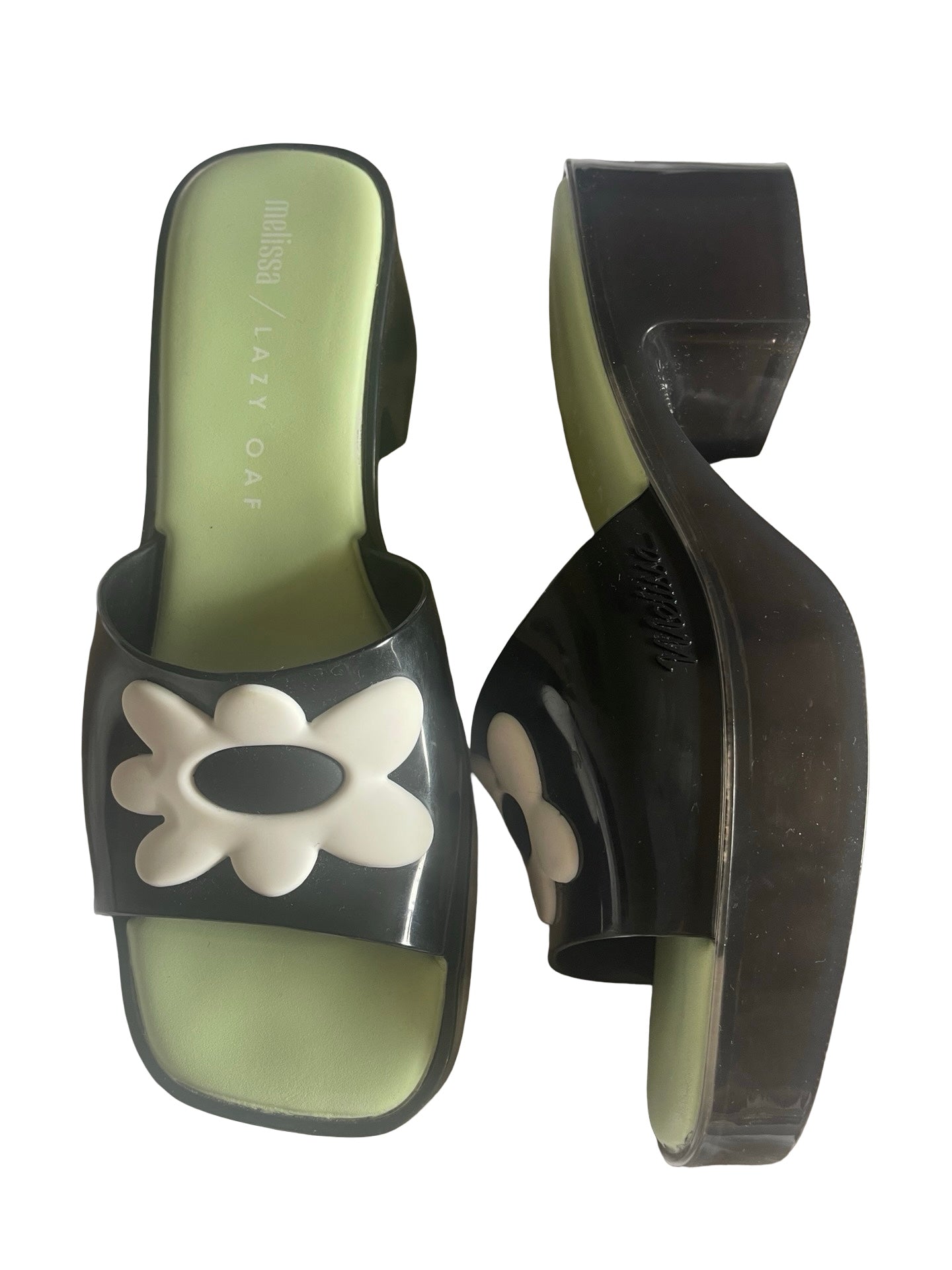 Melissa X Lazy Oaf Jelly Slides