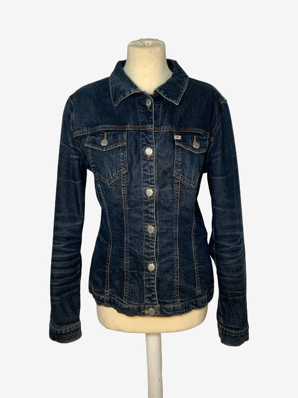 Miss Sixty Washed Indigo Denim Jacket