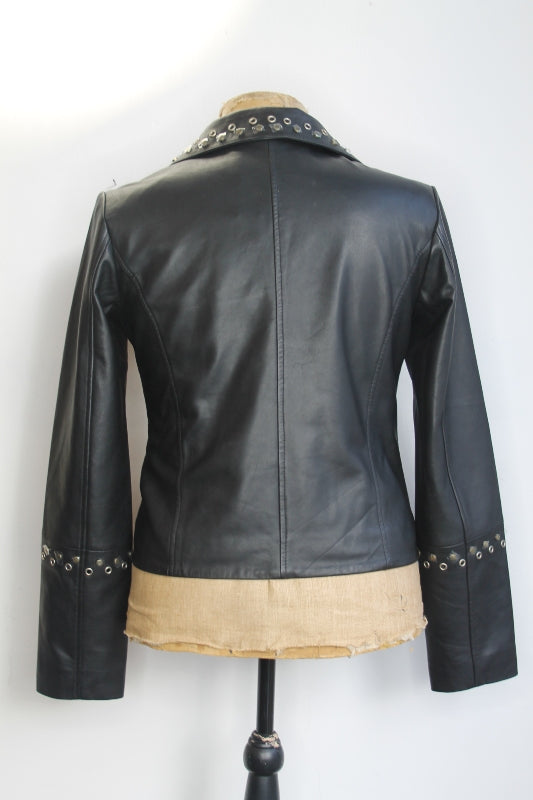 Oasis Studded Leather Jacket