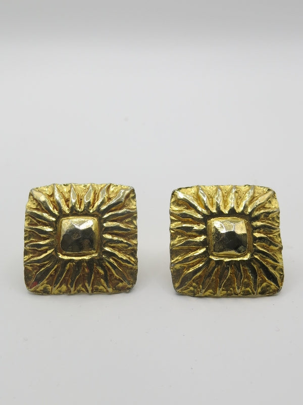 Jean Patou Clip On Earrings