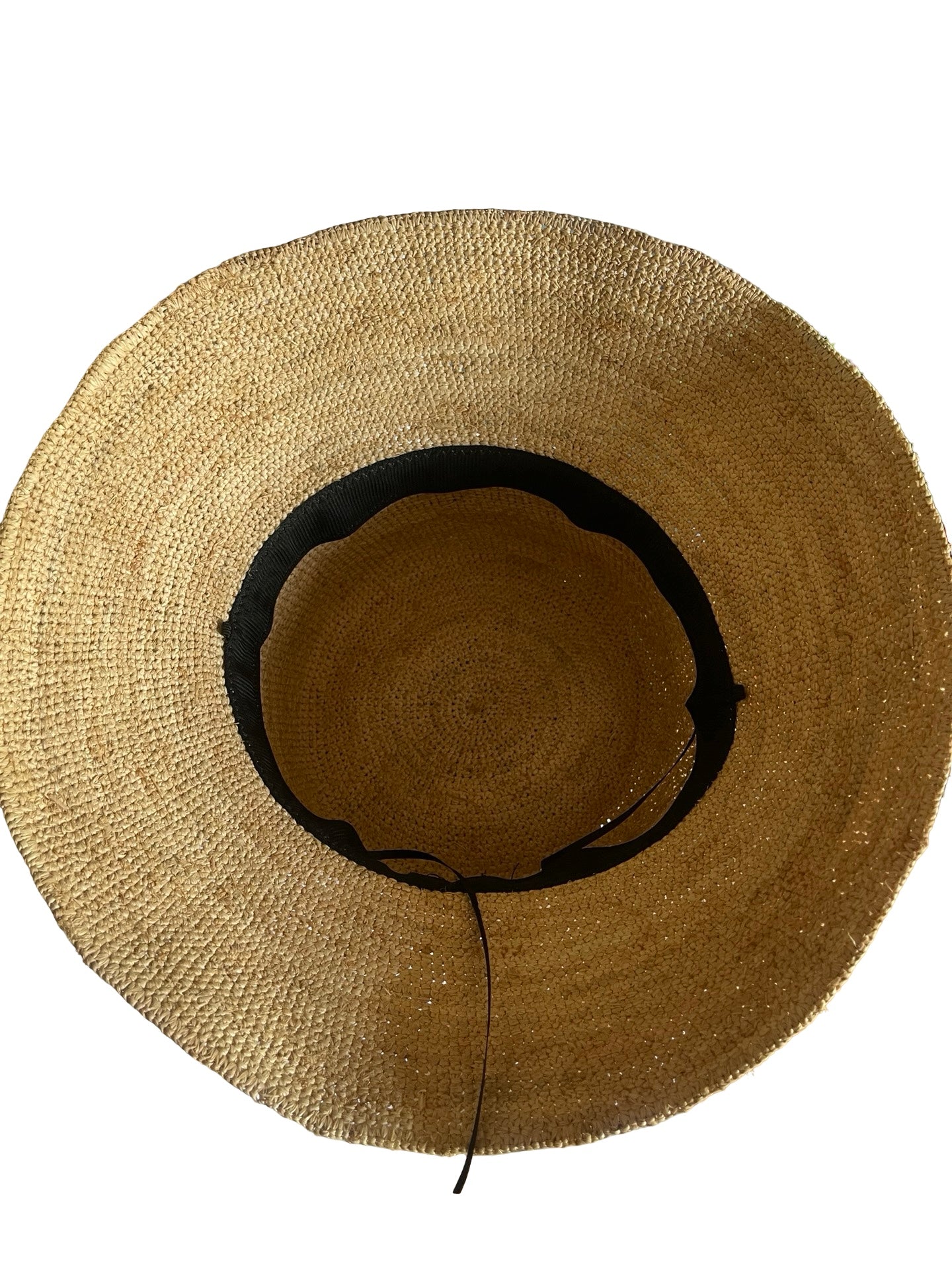 Ferragamo Straw Bucket Hat