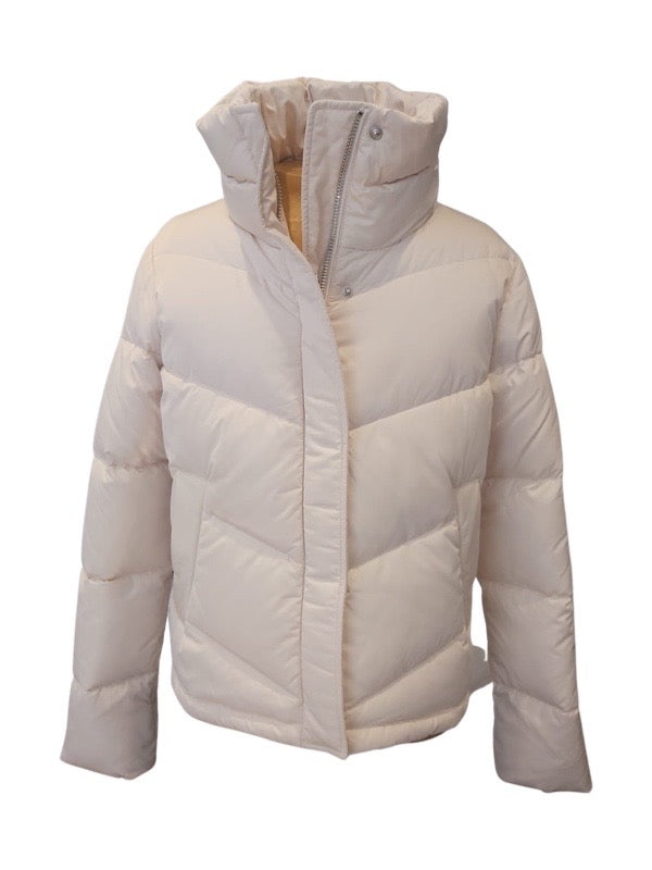 Reiss Iris Padded Jacket Cream