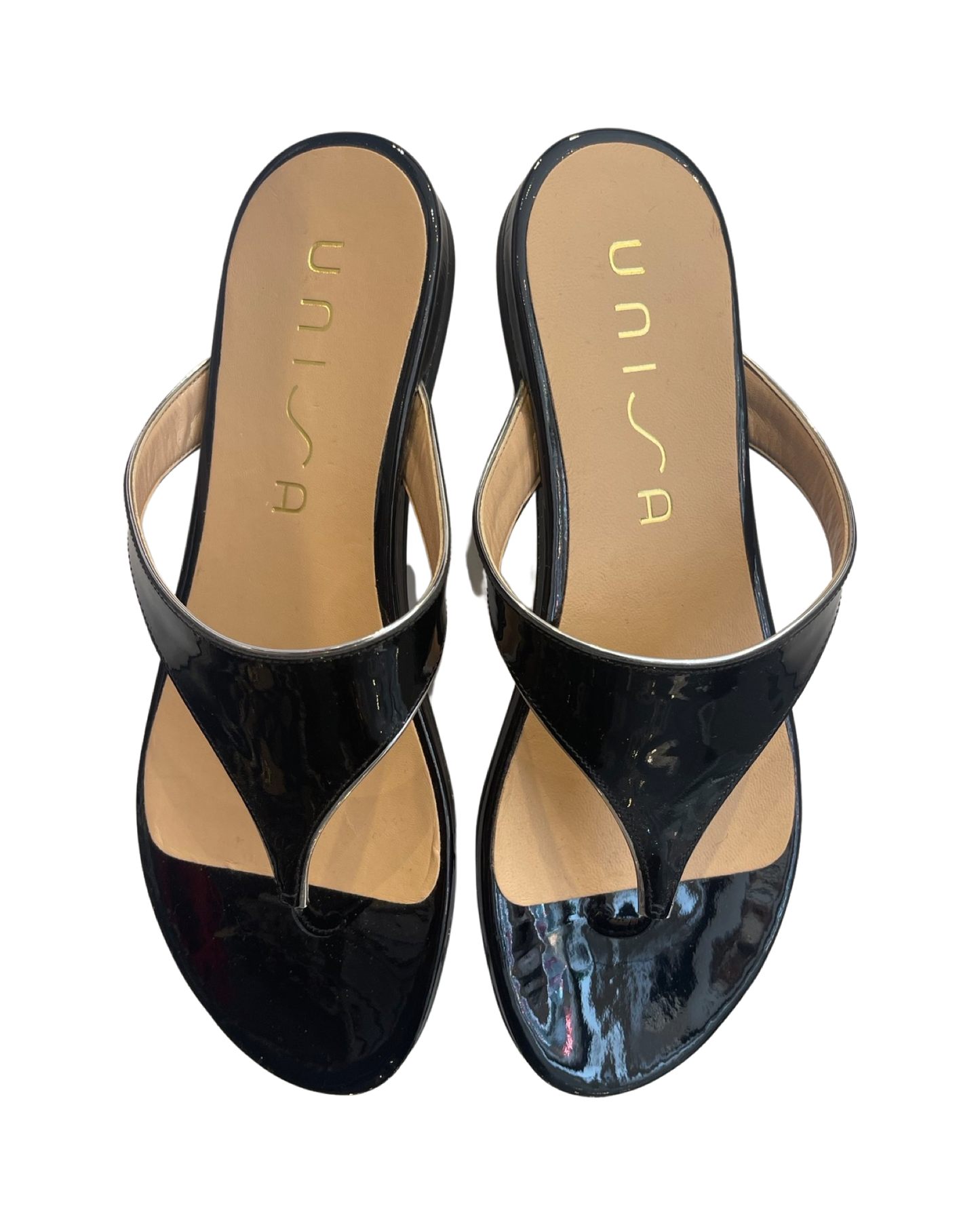 Unisa Patent Flip Flops