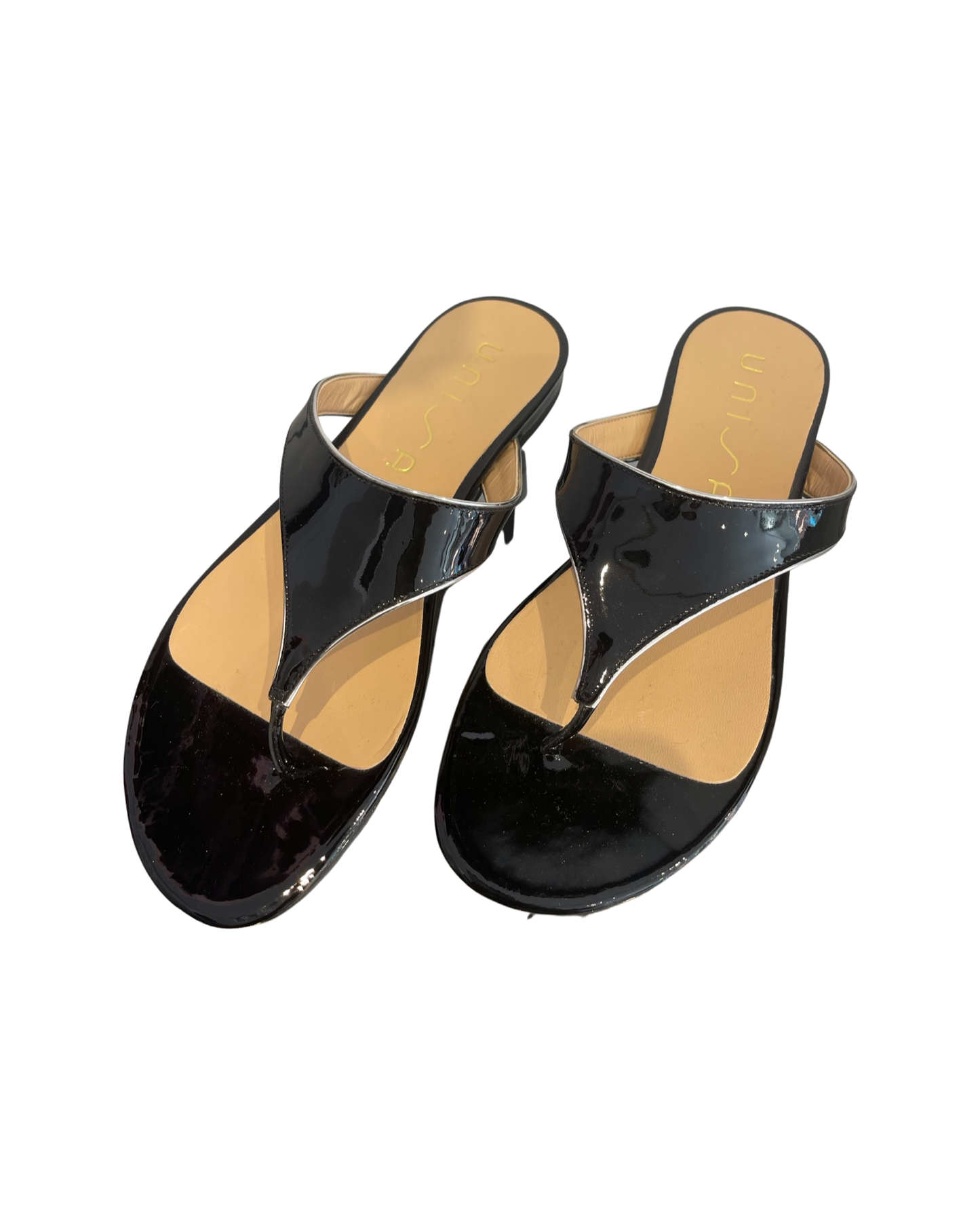 Unisa Patent Flip Flops