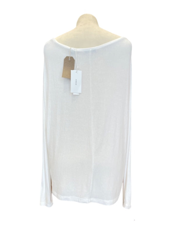 Vince long sleeve top back with tags