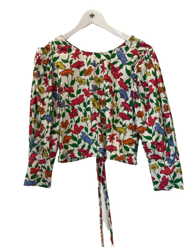 ZARA Tie Back Top