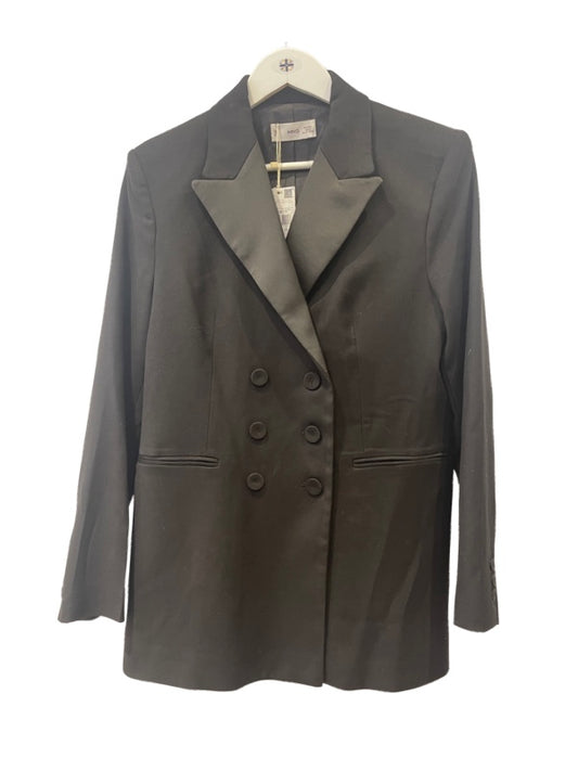 Mango Long Line Tuxedo Jacket New with Tags