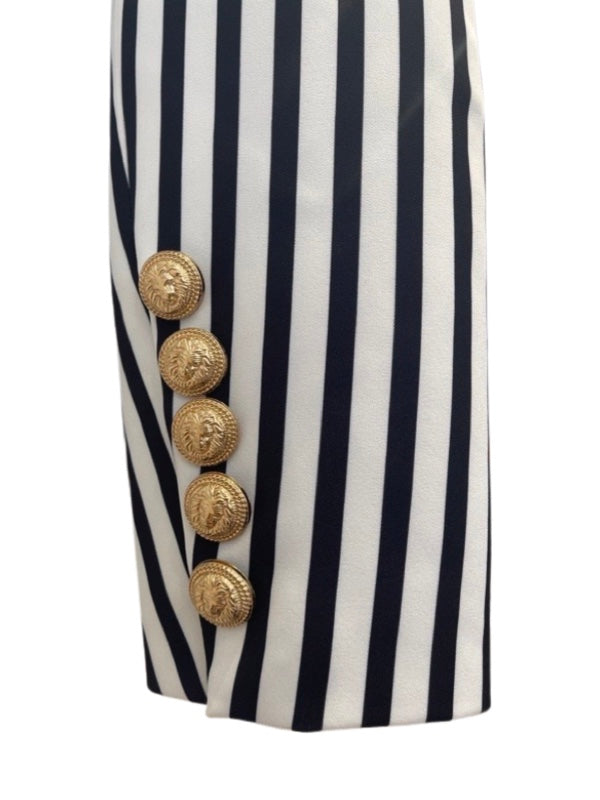 Stripe Blazer Jacket New