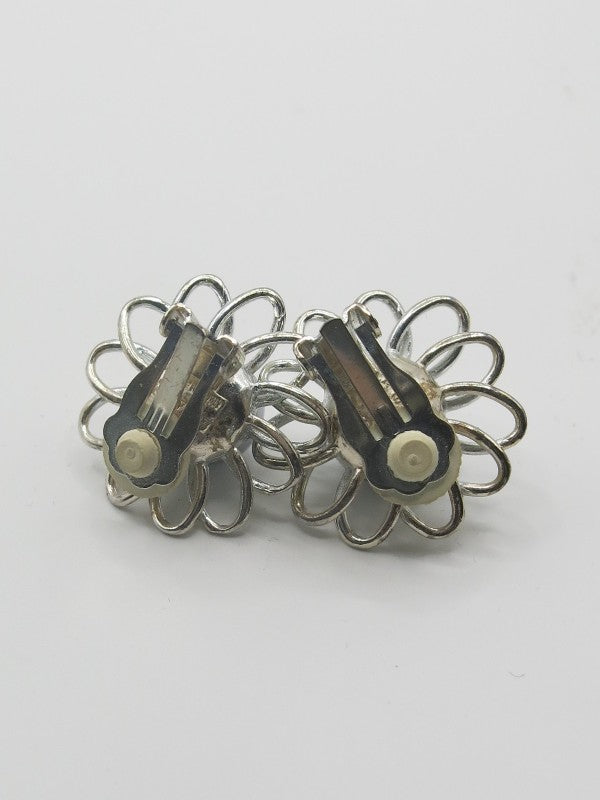 Agatha Paris Daisy Clip on Earrings