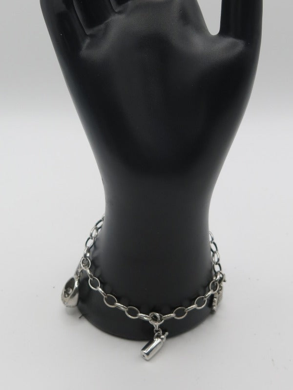 Agatha Paris Vintage 3 Charm Bracelet