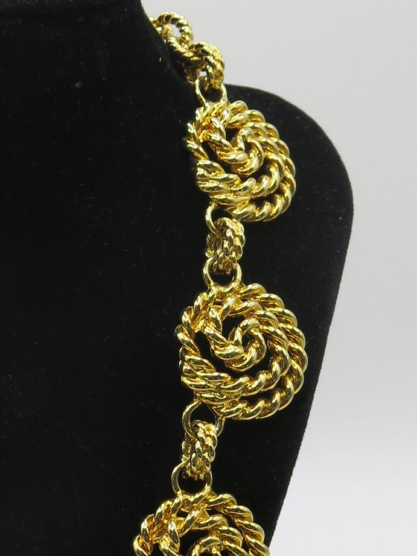 Anne Klein Statement Gold Necklace