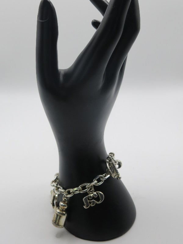 Cacharel Silver Charm Bracelet