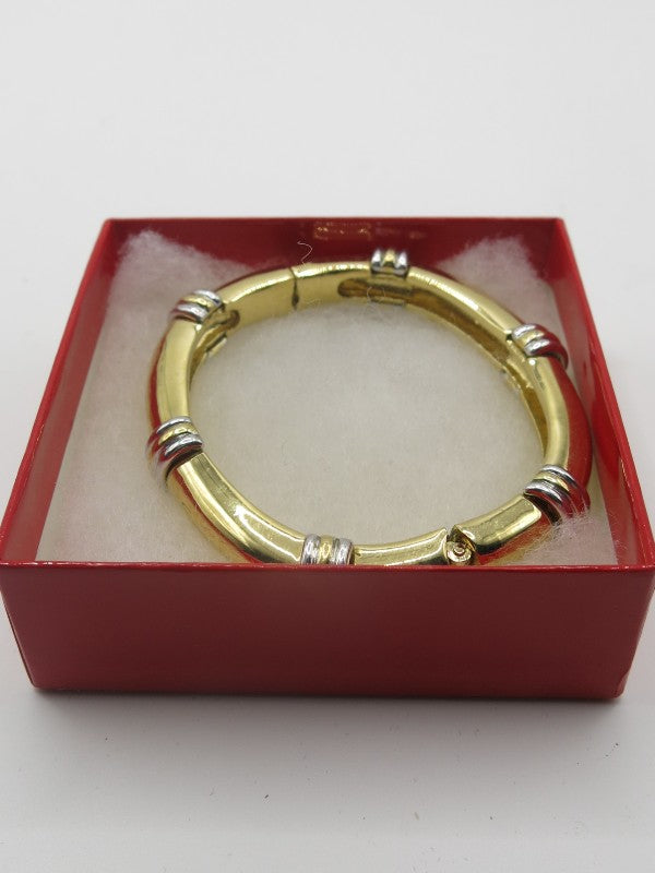 Ciro 1980's White Gold Bangle