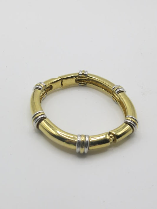 Ciro 1980's White Gold Bangle