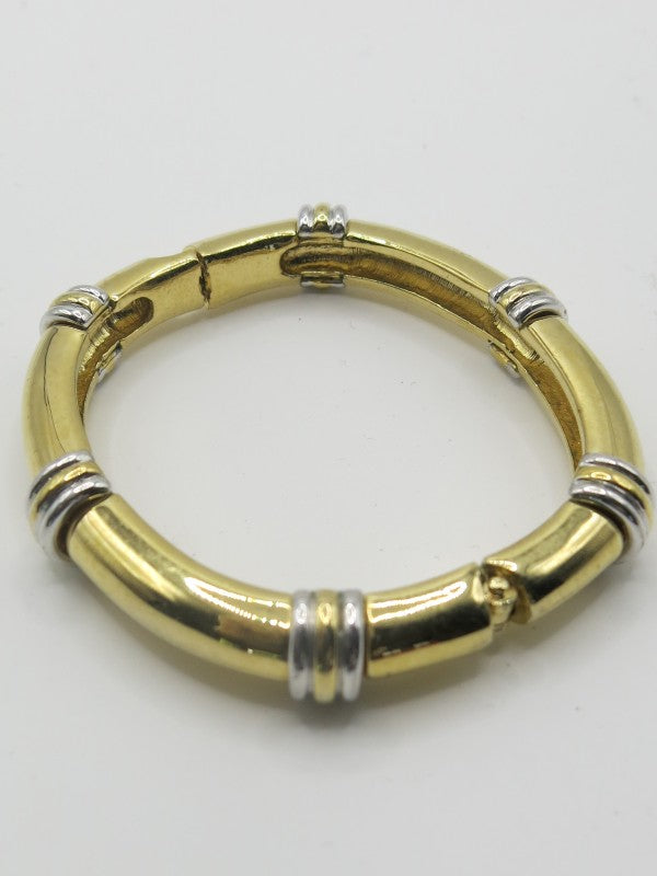 Ciro 1980's White Gold Bangle