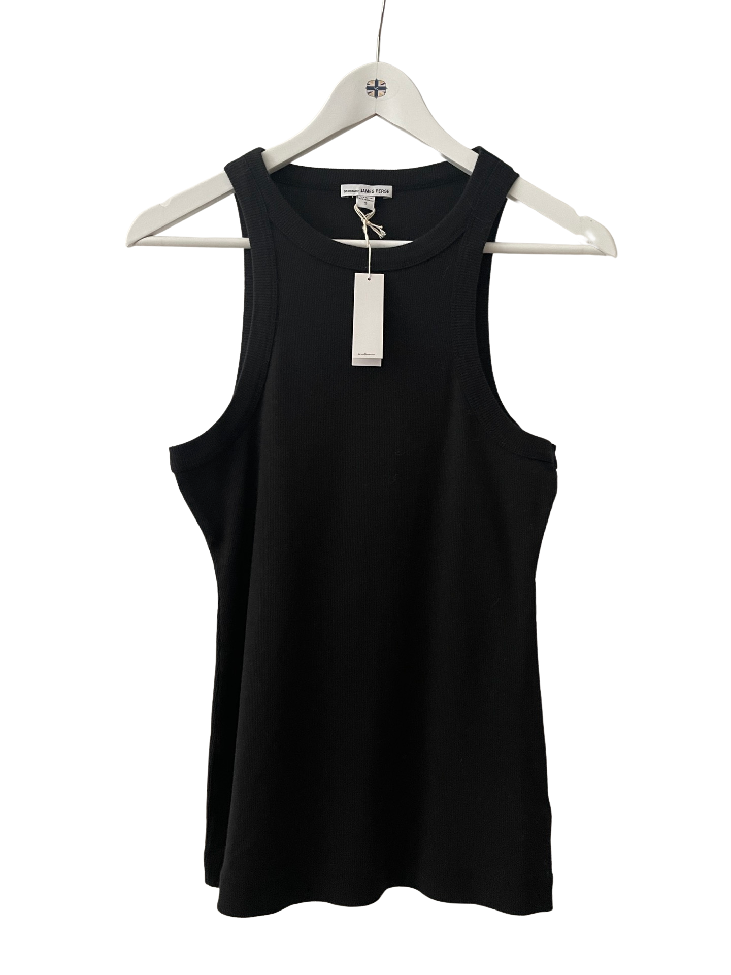 James Perse Cutaway Rib Tank