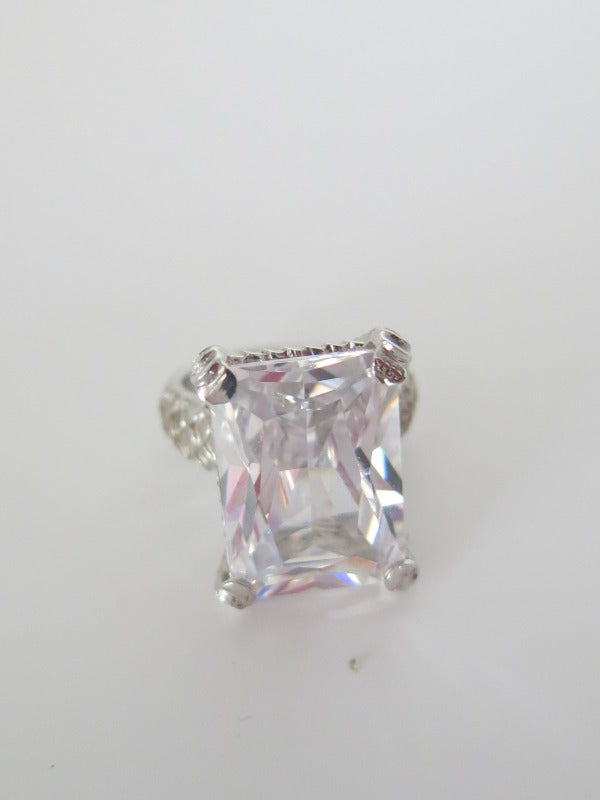 Emerald Cut Solitaire Ring