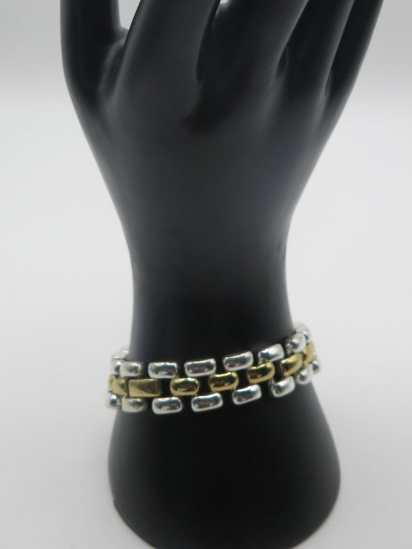 Erwin Pearl Silver Gold Tone Bracelet