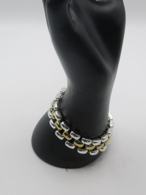 Erwin Pearl Silver Gold Tone Bracelet