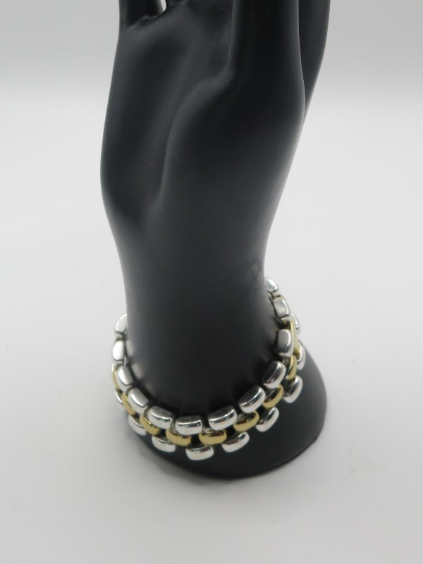 Erwin Pearl Silver Gold Tone Bracelet